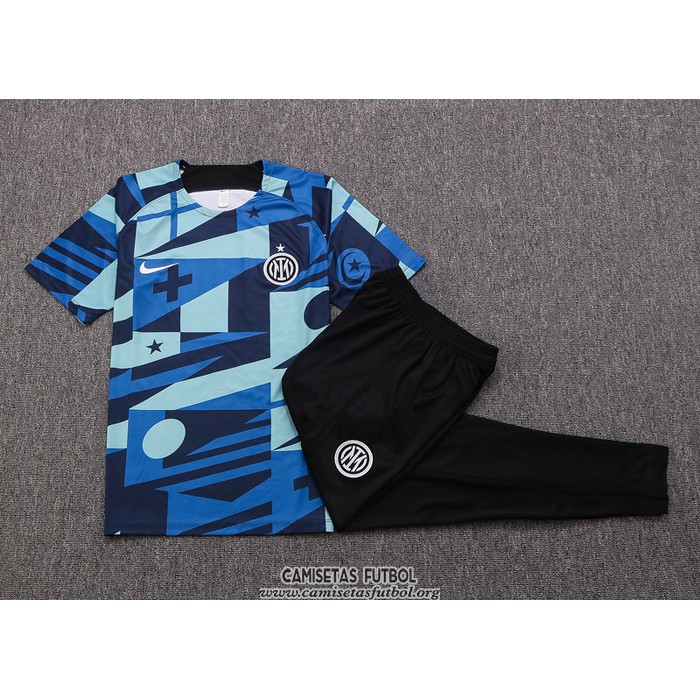 Chandal del Inter Milan Manga Corta 2022/2023 Azul